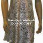 MORGAN TAYLOR BLACK SPOTS STRETCH LACE CUPS CHEMISE $28