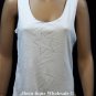 ALFANI (MACY'S) BLUE HEART DESIGN TAGLESS TANK $25 MED
