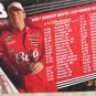 2007 Budweiser Dale Earnhardt Jr Racing Schedule Poster NASCAR