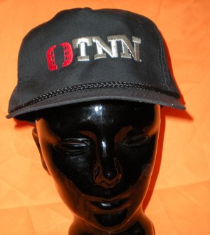 TNN The Nashville Network Adjustable Cap Hat  Auto Racing Black