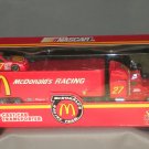 Junior Johnson McDonald's Racing #27 Racing Champions Transporter 1:64 Die Cast NASCAR