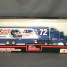 Ken Bouchard #72 Auto Palace ADAP Mobil 1 Transporter Racing Champions 1:64 Die Cast NASCAR