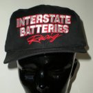 Black Interstate Batteries Racing Adjustable Cap Hat Motorsports NASCAR