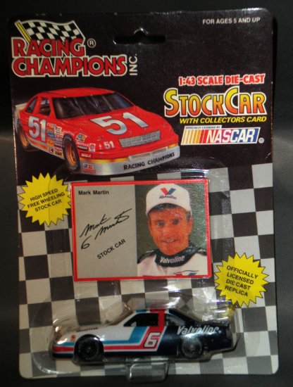 Mark Martin Valvoline #6 1992 Racing Champions 1:43 Die Cast NASCAR