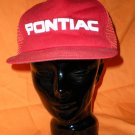 Pontiac Red Adjustable Hat Cap NASCAR Motorsports