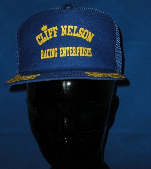 Cliff Nelson Racing Enterprises Adjustable Cap Hat  NASCAR
