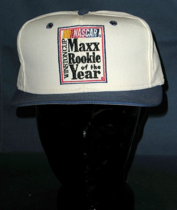 Nascar Winston Cup Maxx Rookie Of The Year Adjustable Hat Cap Motorsports