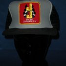 Black  J & J Racing Savannah NY  Adjustable Hat Cap Motorsports Auto Racing