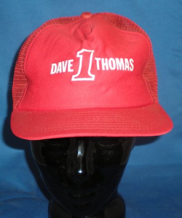 Dave Thomas 1 Team Hat Adjustable Cap NASCAR Motorsports