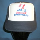 MJ Sullivan Chevrolet #1 Racing Adjustable Hat Cap NASCAR Motorsports