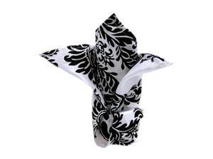 Damask Flocking Napkin
