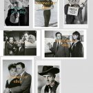 7 Man From UNCLE 4x6 b/w photos