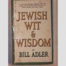 Jewish Wit and Wisdom - Dill Adler