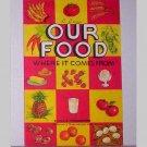 Our Foods Where It Comes From - National Dairy Council - 1957 booklet Our Foods Where It Comes From - National Dairy Council - 1957 booklet