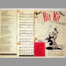 Army Navy Hit Kit Of Popular Songs - Issue BB, W & AA - 1940s Army Navy Hit Kit Of Popular Songs - Issue BB, W & AA - 1940s