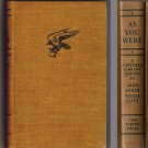 As You Were edited by Alexander Woolcott - American Prose & Poetry - 1943 As You Were edited by Alexander Woolcott - American Prose & Poetry - 1943