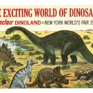 Sinclair Dinoland Souvenir Booklet from the NY World's Fair 1964-65 Sinclair Dinoland Souvenir Booklet from the NY World's Fair 1964-65