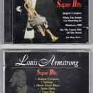 Louis Armstrong 2cds: "Super Hits" & "Louis Armstrong & Duke Ellington"
