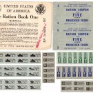 Ration Stamp Booklets from World War II Ration Stamp Booklets from World War II
