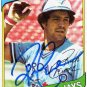 1980 TOPPS RICK CERONE AUTOGRAPH w/FREE SHIPPING!