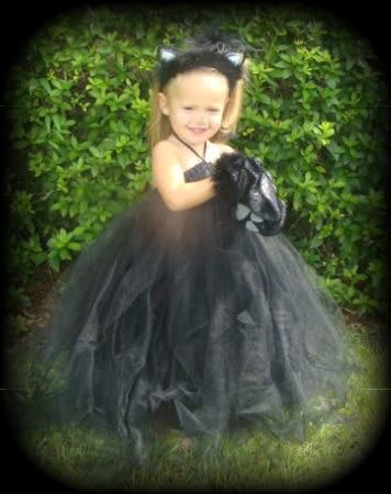 BLACK CAT HaLLoWeeN BOuTiQuE Custom Made TuTu Costume