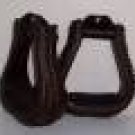 Laced Leather Covered Bell Stirrup