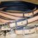 6' LEATHER SOFT-TOUCH SPLIT REINS GOLDEN CHESTNUT