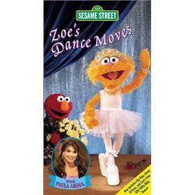 Zoe's Dance Moves VHS Tape Sesame Street 2003