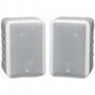 BIC America V442 White Indoor Outdoor 3 way Speakers.