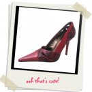 Halle Red Pump
