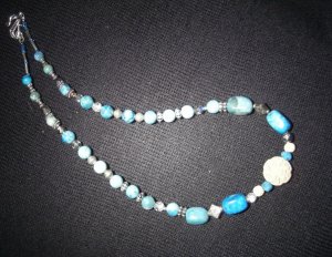 Turquoise and Silver Necklace