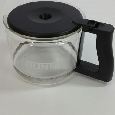 Bunn Coffee Maker 10 Cup Replacement Pot Carafe Glass, CLEANED, No chips