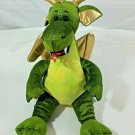 Retired BUILD A BEAR Fire Breathing ENCHANTED DRAGON Plush DINOSAUR BAB Stuffed