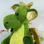Retired BUILD A BEAR Fire Breathing ENCHANTED DRAGON Plush DINOSAUR BAB Stuffed