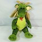 Retired BUILD A BEAR Fire Breathing ENCHANTED DRAGON Plush DINOSAUR BAB Stuffed