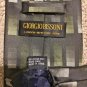 Giorgio Bissoni Tie Black And Green Geometric Print  necktie mens C31