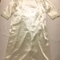 Adonna Woman&acirc;��s Sleep Robe White Size Small CHICO Vintage house coat lounge