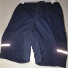 Stan Herman VF Imagewear Work Shorts Reflective Sz 14R L10 Elastic Sides