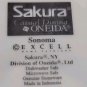 Sakura Coffee Mug Tea Cup Stoneware Apples Grapes Pears Sonoma Excell Fruit Cup