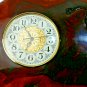 Vtg Rustic Live  Edge Clock Large 34"&Atilde;�19" Handmade Slab Bark Wood Mid Centry