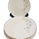4 Lenox WYNDCREST A500 Salad Plates IVORY Floral 8" Windcrest
