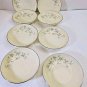 8 Lenox WYNDCREST Dessert Berry BOWL A500  IVORY Floral 5.5" Windcrest