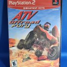 ATV Offroad Fury (Playstation 2 PS2) Black Label CIB COMPLETE & TESTED