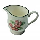 Vtg Epoch Noritake Market Day Creamer E801 3 3/4" Pitcher Cherries Fruit Floral