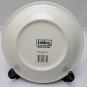Libbey Snowman 8.5" Plates Blue Rim, Christmas Holiday, Set Of 4 Snowflake Xmas