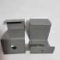 Gray Mounting Hardware Bracket 2x2.75 Heavy Metal Bin Support Mounting Multi-use