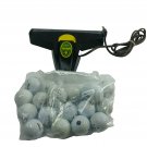 VINTAGE 19th Hole Electric Birdie Putting Cup Plus 18 various name golf balls VINTAGE 19th Hole Electric Birdie Putting Cup Plus 18 various name golf balls