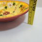 As-is Oneida Kitchen Sunset Bouquet Oval Serving Bowl 14" Floral Hand Painted