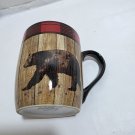 White River Home Bass Pro Shops Black Bear 22oz Coffee Cup/Mug