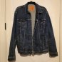 Levi&acirc;��s Denim Trucker Jean Jacket Men's Large Dark Wash Bomber 72334-0322